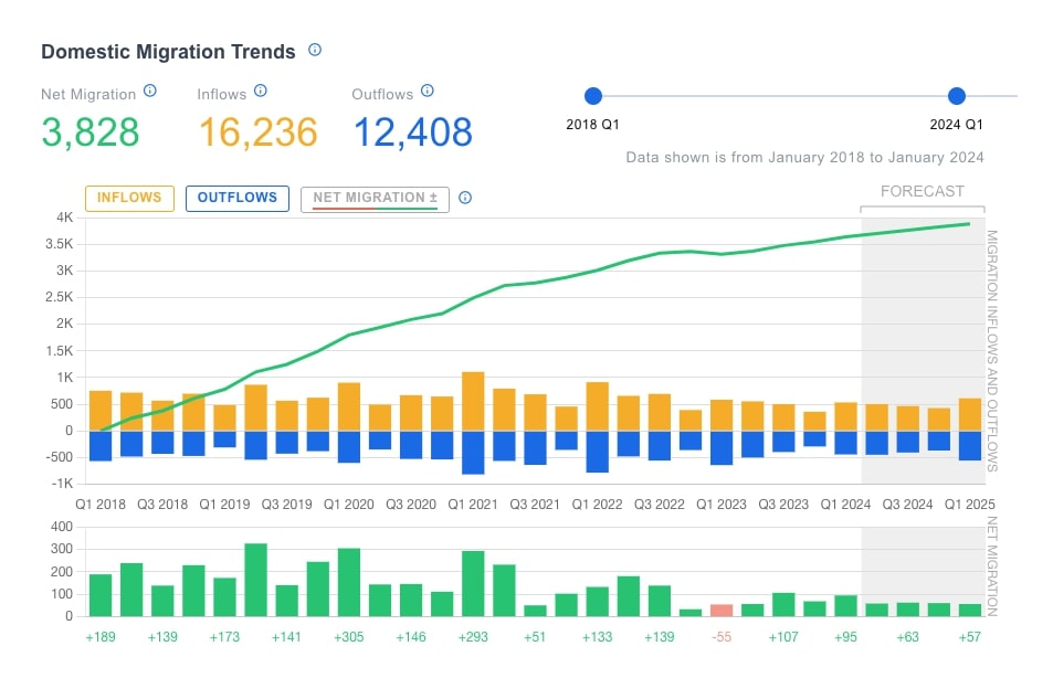 Domestic Migration Trends