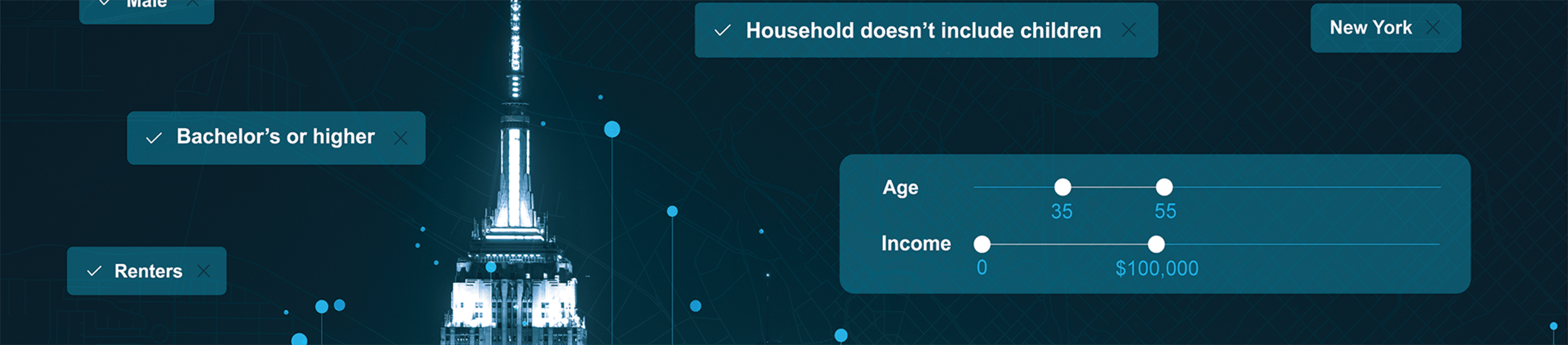 Demographic filtering: Create smarter real estate market reports